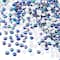 John Bead Acrylic Round Flat Back Rhinestones, 4mm